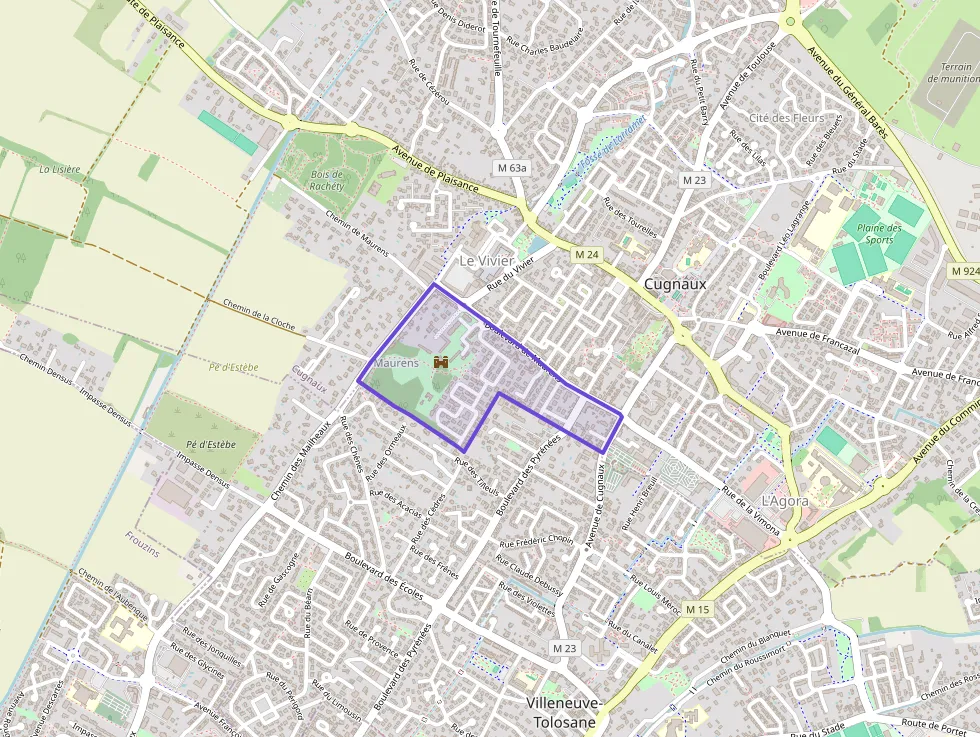 Appartement 57 m² deux pieces à vendre à Cugnaux