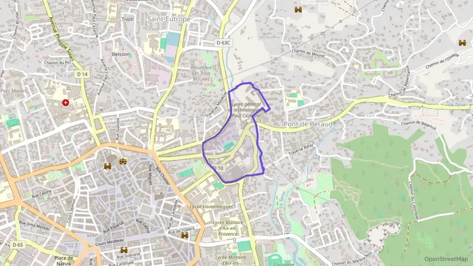 Appartement 52 m² trois pièces à vendre à Aix-en-Provence