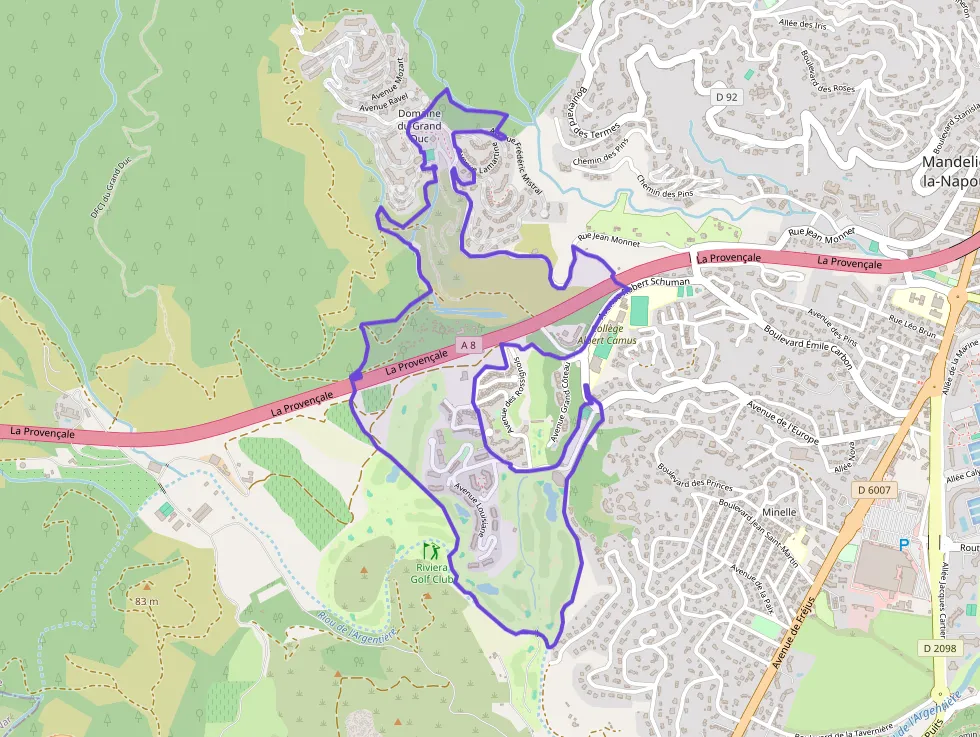 Appartement 52 m² deux pieces à vendre à Mandelieu-la-Napoule