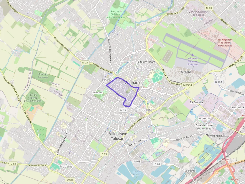 Appartement 63 m² trois pièces à vendre à Cugnaux