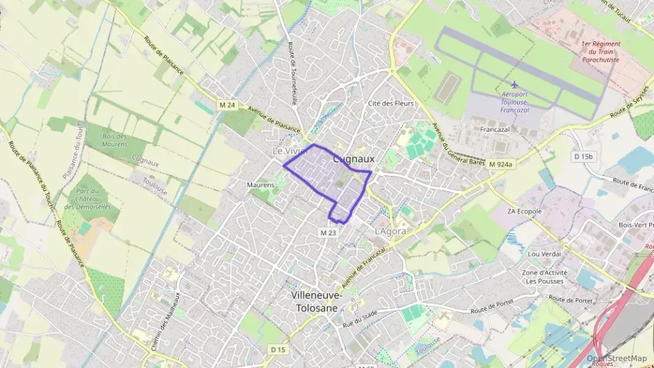 Appartement 63 m² trois pièces à vendre à Cugnaux