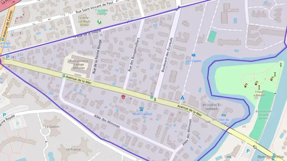 Appartement 73 m² trois pièces à vendre à Mandelieu-la-Napoule Appartement 73 m² trois pièces à vendre à Mandelieu-la-Napoule