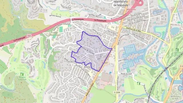 Appartement 63 m² trois pièces à vendre à Mandelieu-la-Napoule