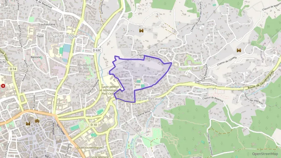 Appartement 68 m² quatre pièces à vendre à Aix-en-Provence