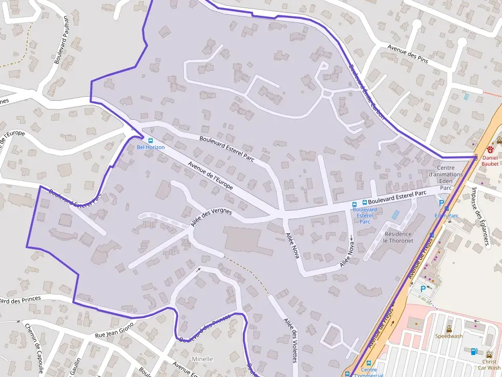 Appartement 83 m² trois pièces à vendre à Mandelieu-la-Napoule