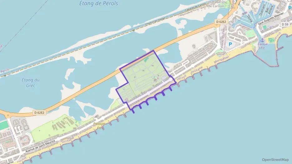 Appartement 44 m² deux pieces à vendre à Palavas-les-Flots