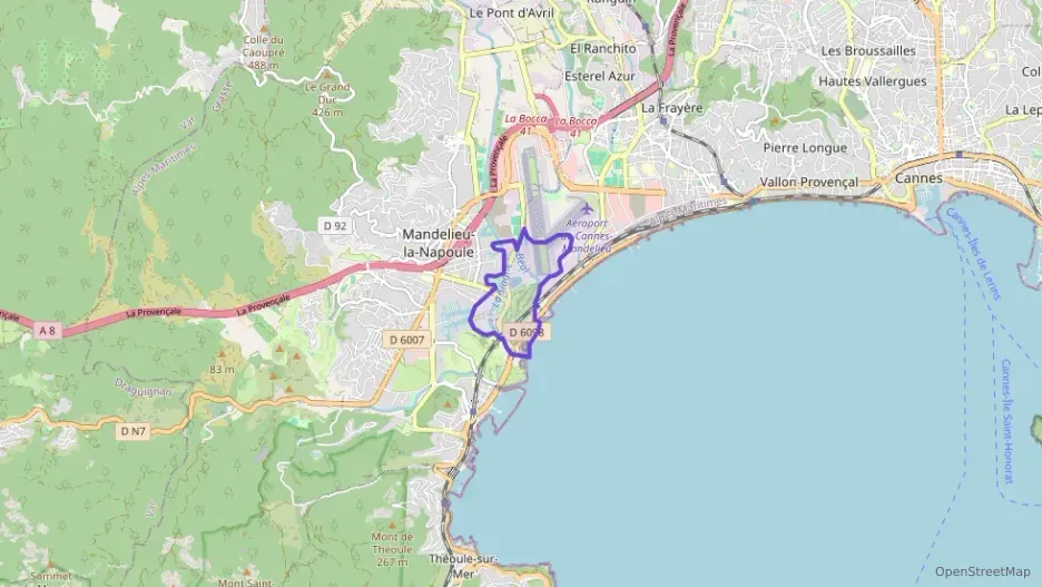 Appartement 27 m² une piece à vendre à Mandelieu-la-Napoule