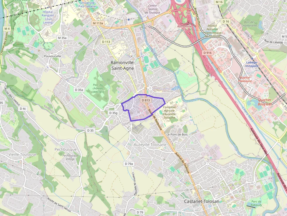 Appartement 91 m² quatre pièces à vendre à Ramonville-Saint-Agne