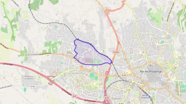 Appartement 65 m² trois pièces à vendre à Aix-en-Provence