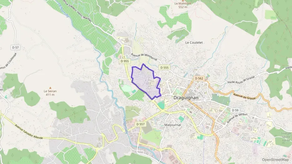 Appartement 51 m² deux pieces à vendre à Draguignan