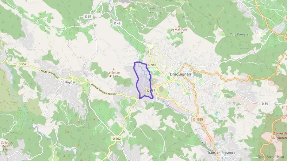 Appartement 69 m² trois pièces à vendre à Draguignan