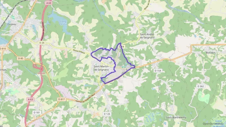 Appartement 75 m² trois pièces à vendre à Saint-Martin-de-Seignanx