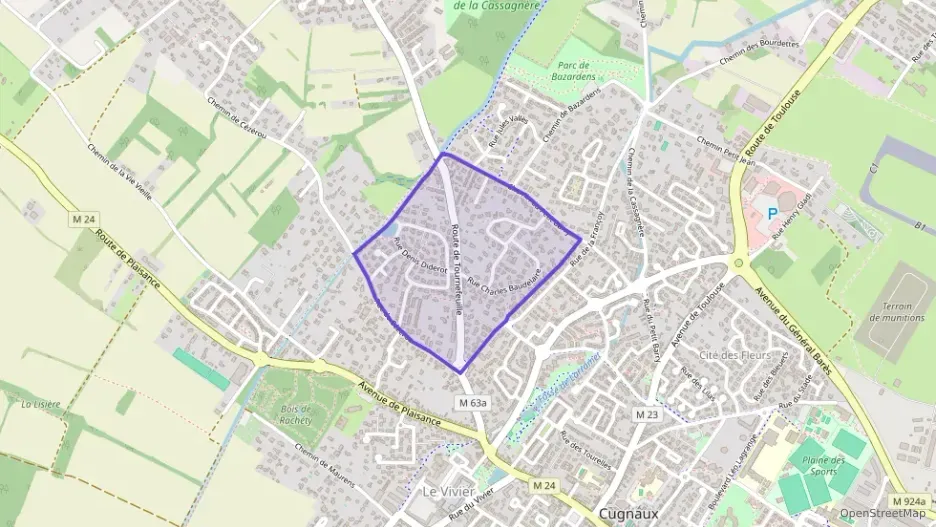 Appartement 86 m² quatre pièces à vendre à Cugnaux