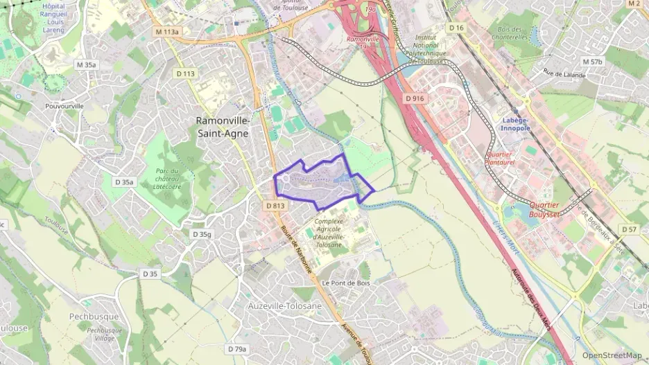 Appartement 72 m² trois pièces à vendre à Ramonville-Saint-Agne