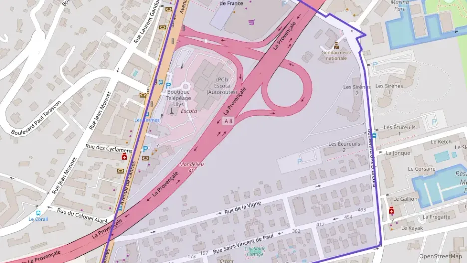 Appartement 80 m² quatre pièces à vendre à Mandelieu-la-Napoule