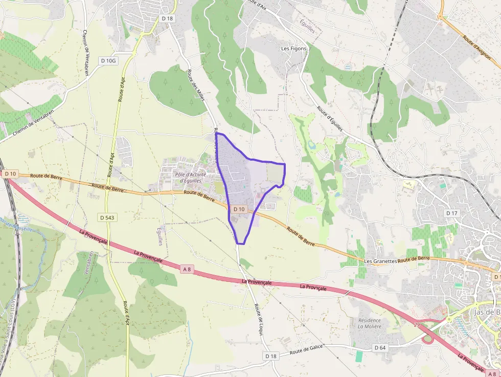 Appartement 44 m² deux pieces à vendre à Éguilles