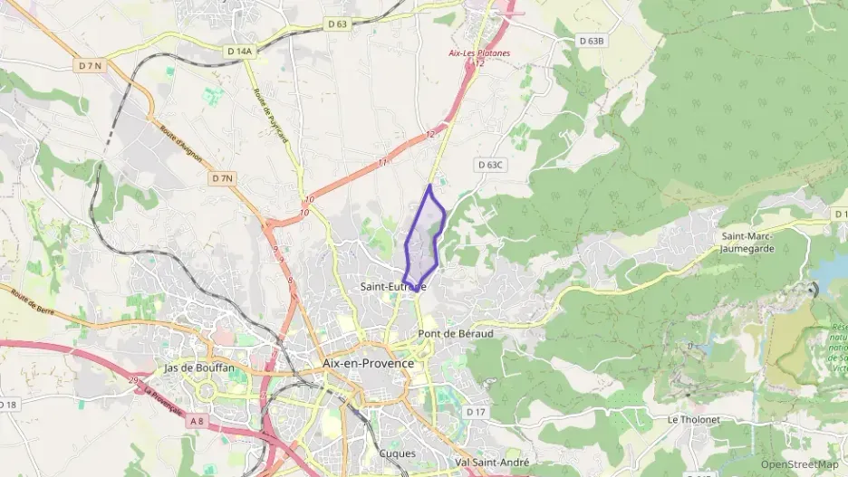 Appartement 121 m² cinq pièces à vendre à Aix-en-Provence