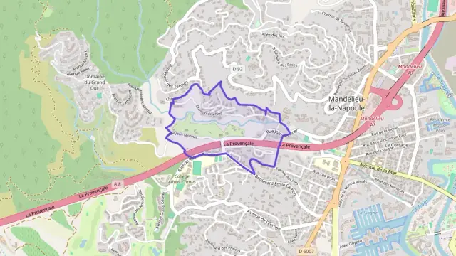 Appartement 49 m² deux pieces à vendre à Mandelieu-la-Napoule