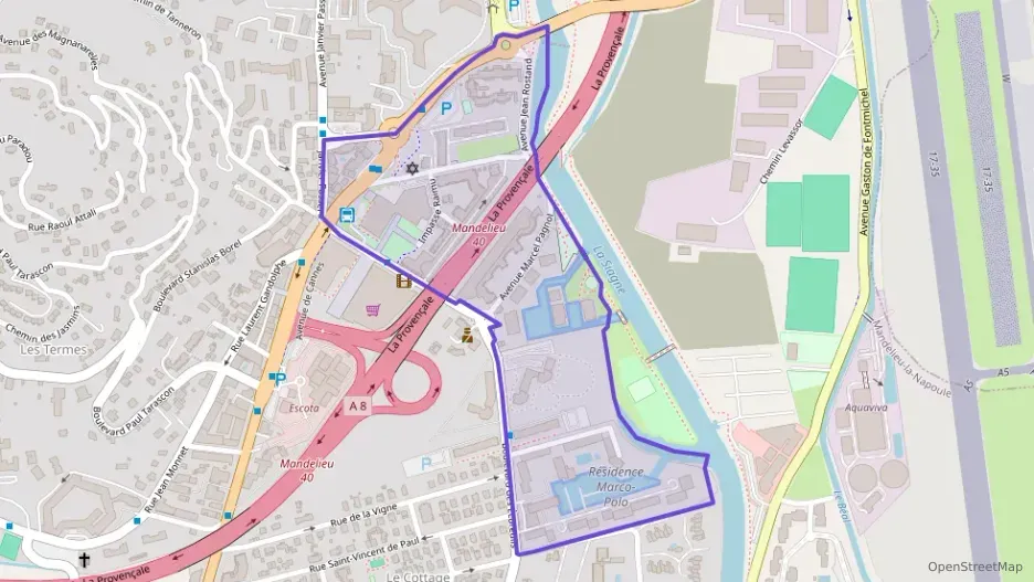 Appartement 70 m² trois pièces à vendre à Mandelieu-la-Napoule Appartement 70 m² trois pièces à vendre à Mandelieu-la-Napoule