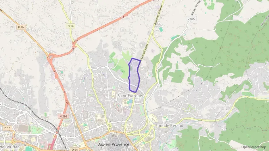 Appartement 69 m² trois pièces à vendre à Aix-en-Provence