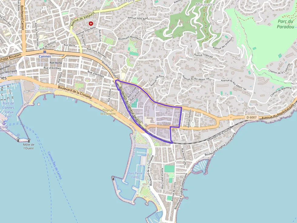 Appartement 100 m² trois pièces à vendre à Cannes