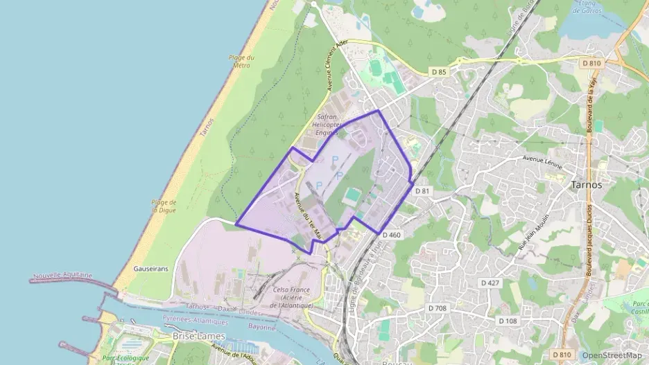 Appartement 44 m² deux pieces à vendre à Tarnos