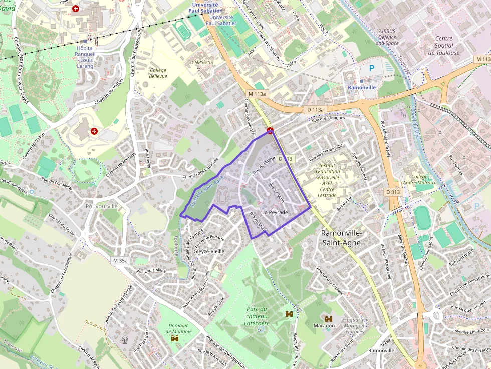 Appartement 90 m² quatre pièces à vendre à Ramonville-Saint-Agne