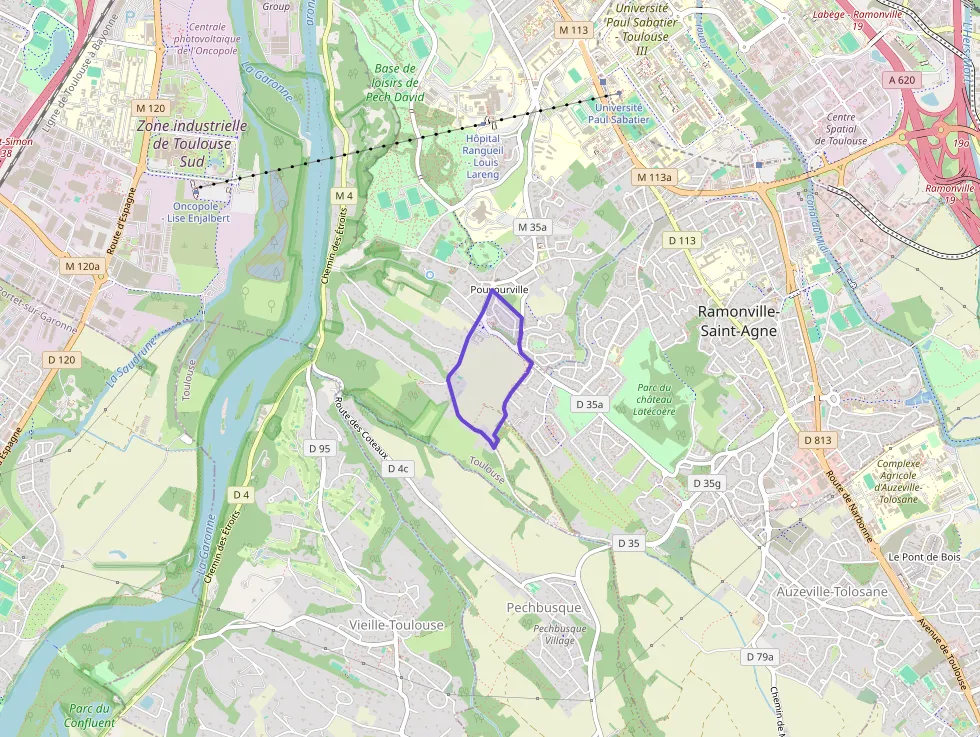 Appartement 90 m² quatre pièces à vendre à Toulouse