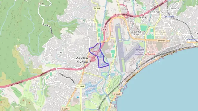 Appartement 39 m² deux pieces à vendre à Mandelieu-la-Napoule