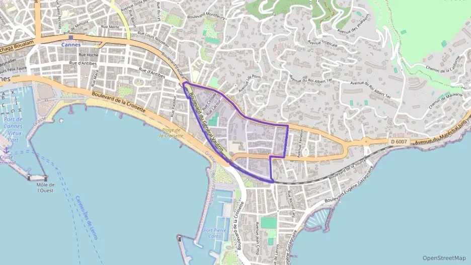 Appartement 52 m² trois pièces à vendre à Cannes