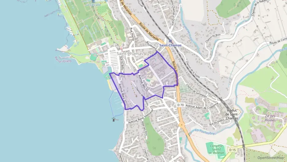 Appartement 61 m² quatre pièces à vendre à Saint-Chamas