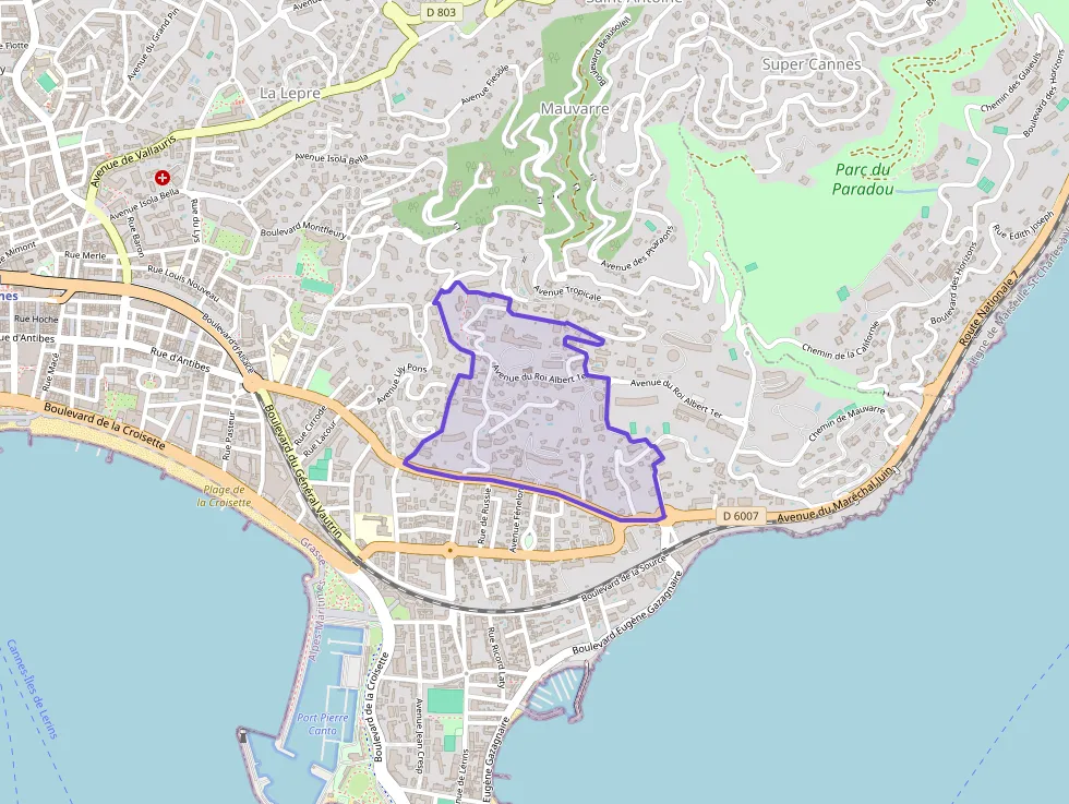 Appartement 95 m² trois pièces à vendre à Cannes