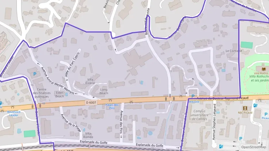 Appartement 77 m² trois pièces à vendre à Cannes