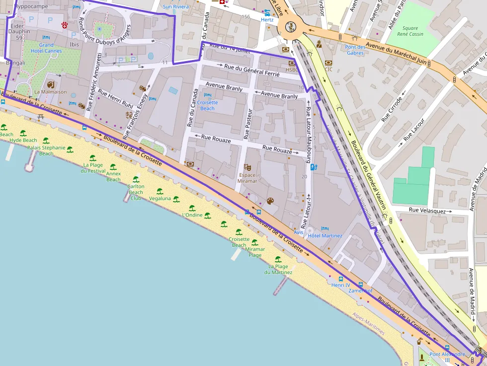 Appartement 79 m² trois pièces à vendre à Cannes