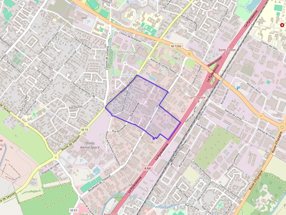 Appartement 51 m² deux pieces à vendre à Toulouse