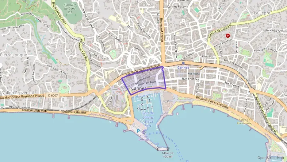Appartement 62 m² trois pièces à vendre à Cannes