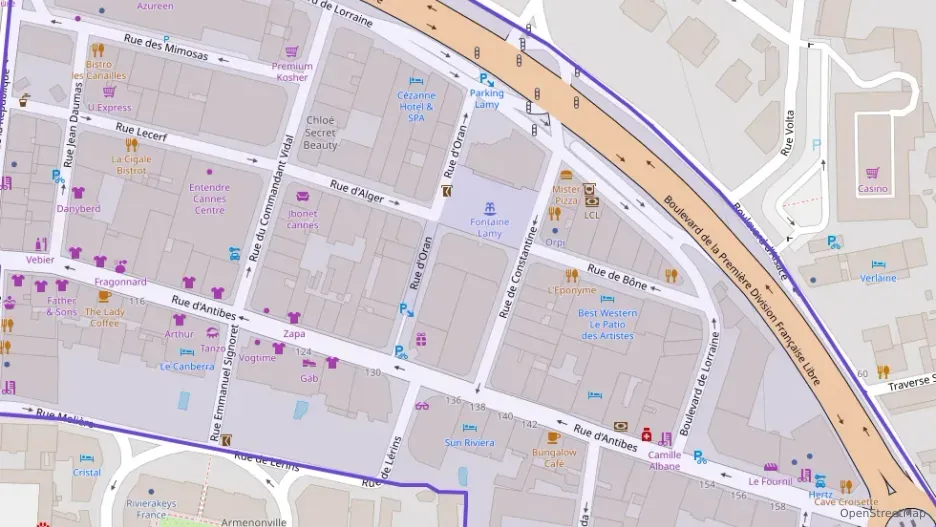 Appartement 57 m² deux pieces à vendre à Cannes