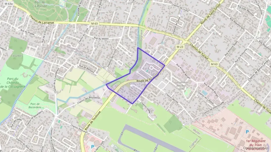 Appartement 59 m² trois pièces à vendre à Cugnaux