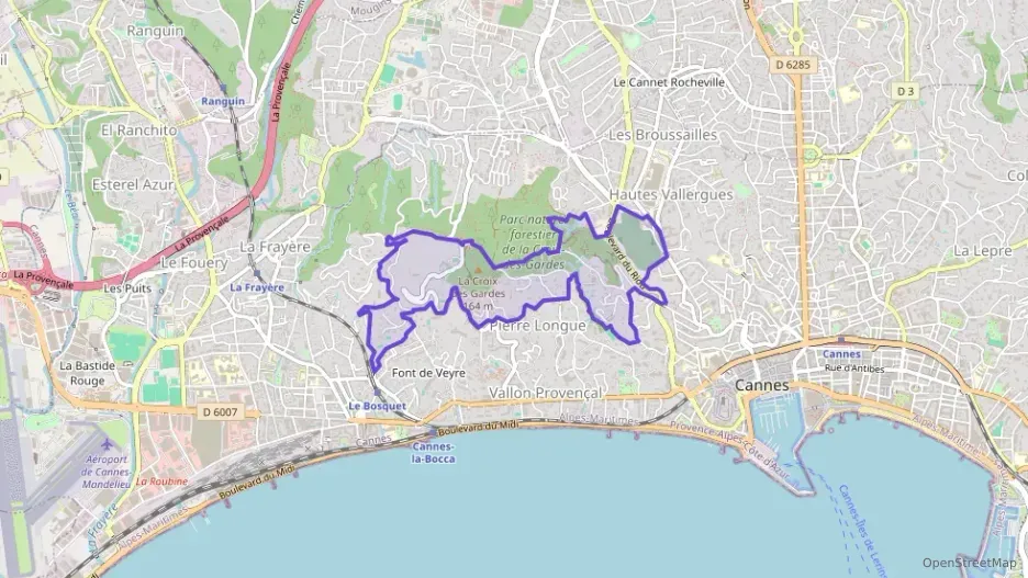 Appartement 50 m² trois pièces à vendre à Cannes