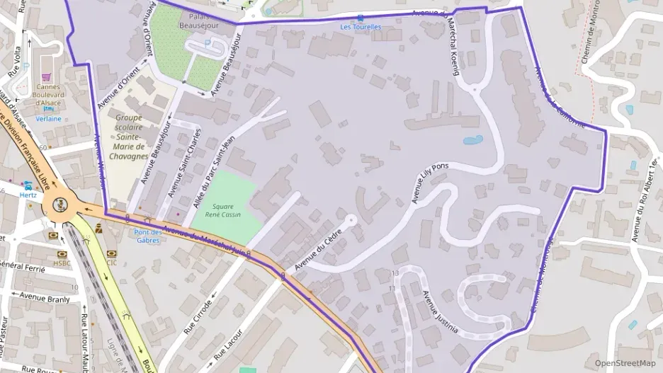 Appartement 105 m² trois pièces à vendre à Cannes