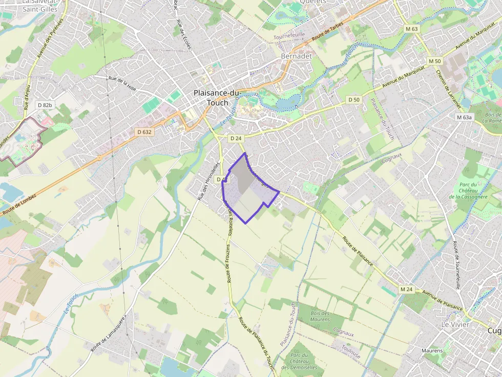 Appartement 90 m² quatre pièces à vendre à Plaisance-du-Touch