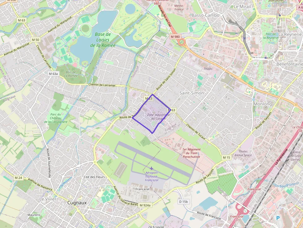 Appartement 63 m² trois pièces à vendre à Cugnaux