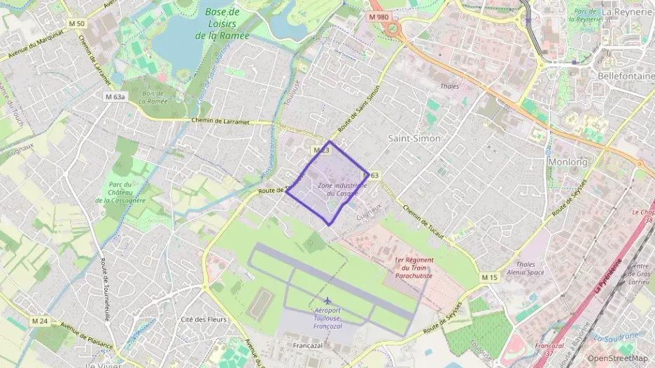 Appartement 63 m² trois pièces à vendre à Cugnaux