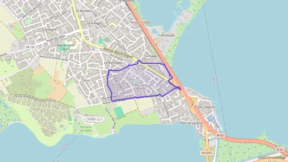 Appartement 72 m² trois pièces à vendre à Pérols