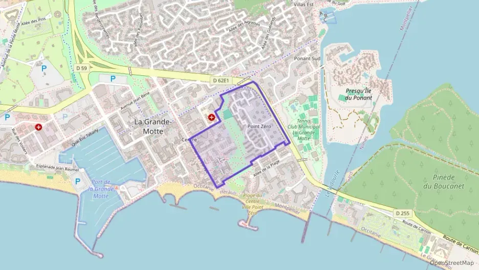 Appartement 67 m² trois pièces à vendre à La Grande-Motte