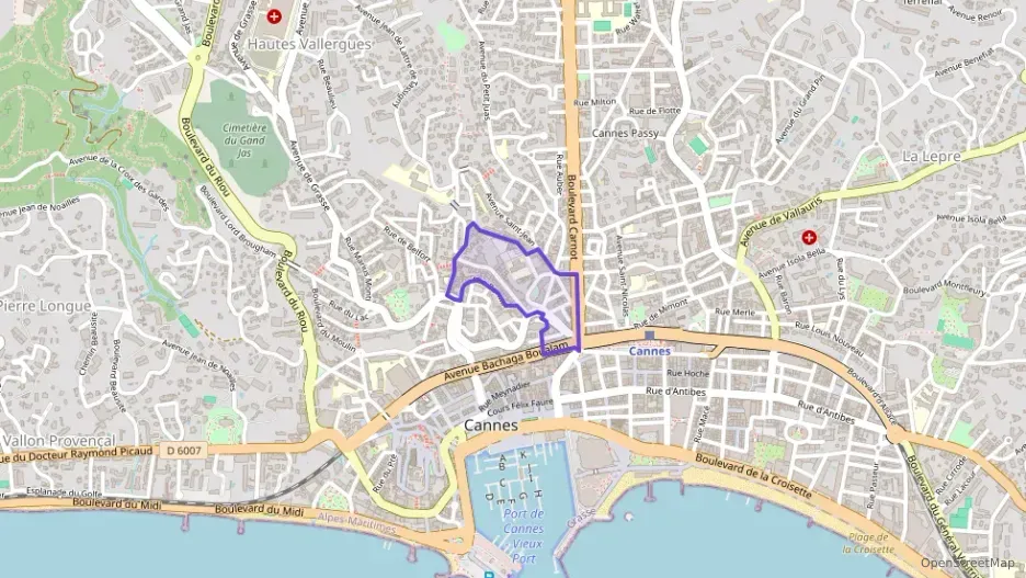 Appartement 55 m² trois pièces à vendre à Cannes