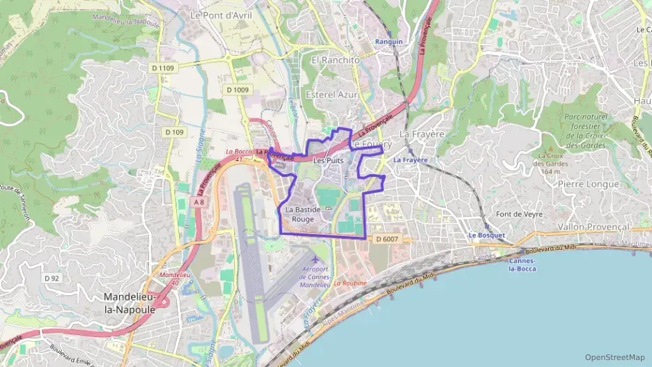 Appartement 93 m² quatre pièces à vendre à Cannes