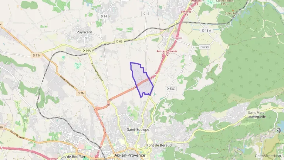 Appartement 40 m² une piece à vendre à Aix-en-Provence