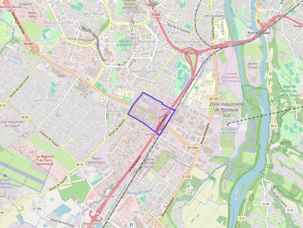 Appartement 69 m² trois pièces à vendre à Toulouse