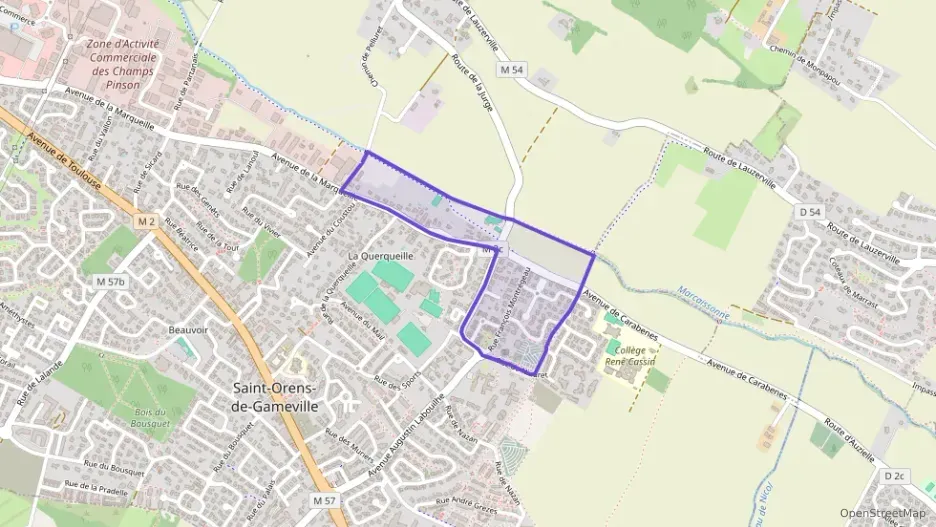 Appartement 61 m² trois pièces à vendre à Saint-Orens-de-Gameville